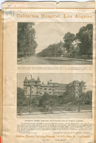 California Hospital, Los Angeles