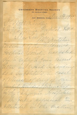 Letter from C. D. Viele to Walter Lindley