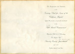 Commencement invitation