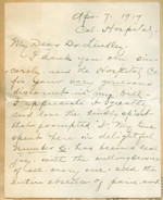 Letter from Anne W. Nixon to Walter Lindley