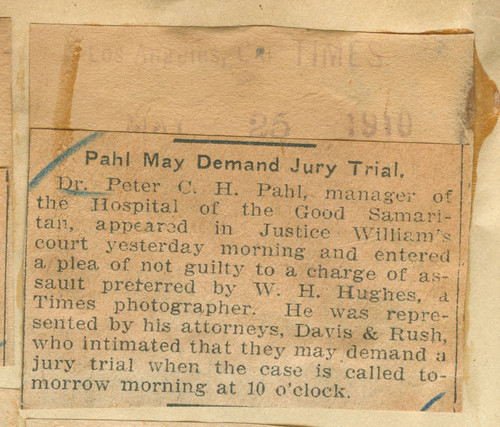 Pahl May demand jury trial