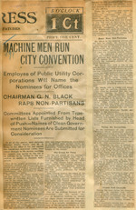 Machine men run city convention