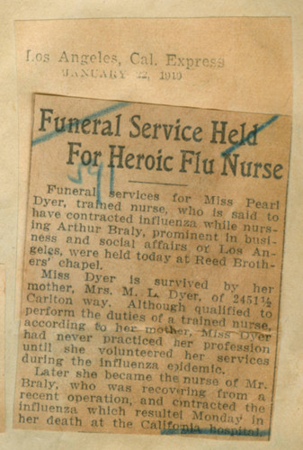 Funeral service held for heroic flu nurse