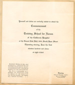 Commencement invitation