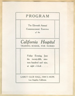 Commencement program