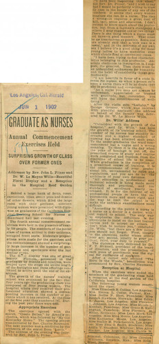 Graduate as nurses