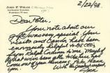 Correspondence from John F. Welch to Peter Drucker, 1998-02-22