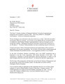 Correspondence from Steadman Upham and Peter Drucker to Walter Wriston, 2003-12-11
