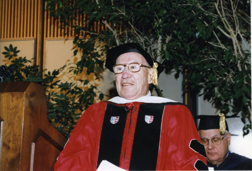 St. John's University convocation, 1996-04-12; A-15