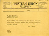 Correspondence from James C. Worthy to Peter Drucker, 1958-10-28