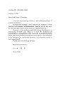 Correspondence from Atsuo Ueda to Peter Drucker, 2000-08-07