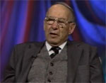 Peter Drucker speaks to conference in Washington, DC, 1995-10-31