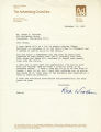 Correspondence from Ruth A. Wooden to Peter Drucker, 1989-11-15