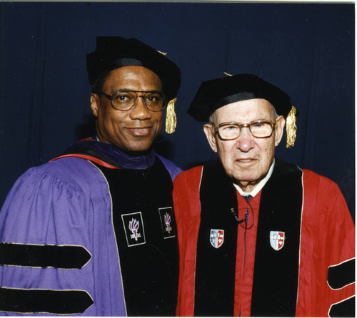 St. John's University convocation, 1996-04-12; A-8