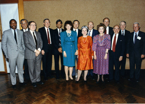 Peter F. Drucker 80th Birthday celebration, 1989