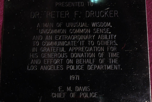 Los Angeles Police Department recognition