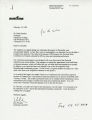 Correspondence from Don Winkler to Peter Drucker, 1999-02-10