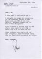 Correspondence from J. Arthur Boschee to James C. Worthy, 1990-09-25