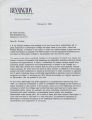 Correspondence from Elizabeth Coleman to Peter Drucker, 1999-02-08