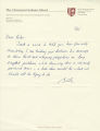 Correspondence from Bela Gold to Peter Drucker