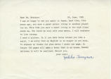 Correspondence from Yoshiko Terazawa to Peter Drucker, 1985-06-26