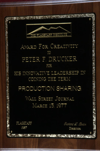 Flagstaff Institute award