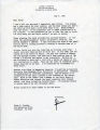 Correspondence from James C. Worthy to Peter Drucker, 1991-05-09