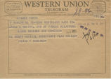 Telegram from Peter Drucker to James Worthy, 1955-06-19