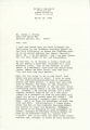 Correspondence from Peter Drucker to James Worthy, 1983-03-10