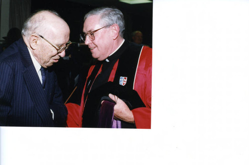 St. John's University convocation, 1996-04-12; B-1