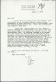 Correspondence from Peter Drucker to James Worthy, 1958-08-07