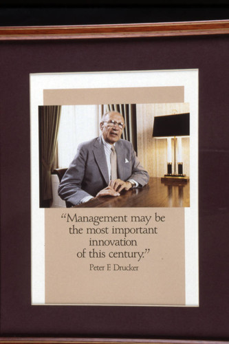 Peter Drucker quote