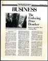 Washington Post article on Peter F. Drucker's work and philosophy