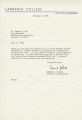 Correspondence from Edward J. Roberts to Dr. Payson S. Wild, 1958-12-06