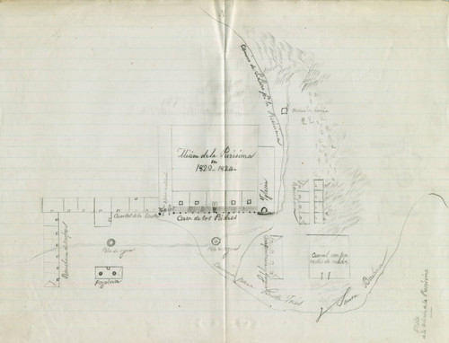 Mission de la Purisima en 1822-1824