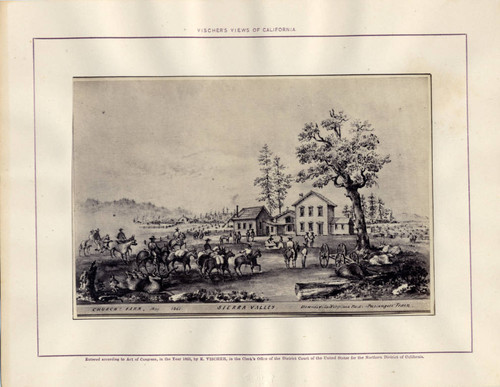 Church's Farm, May 1861. Sierra Valley