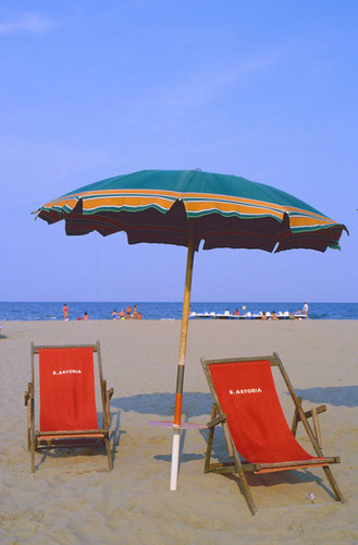 Beach chairs