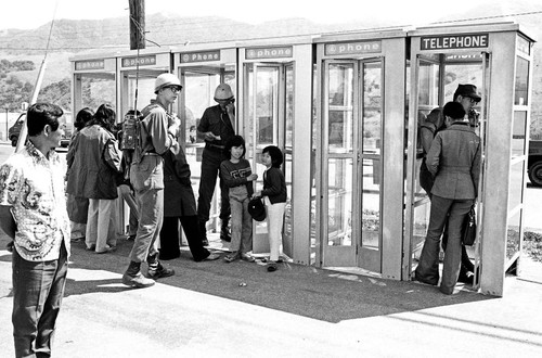 Telephone booths