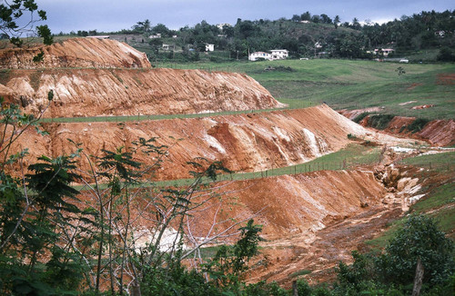 Bauxite quarry