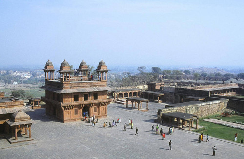 Pachchist courtyard