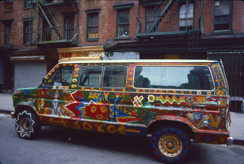 Painted van