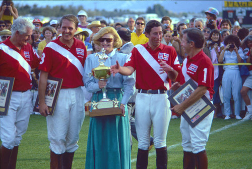 Prince Charles wins polo award