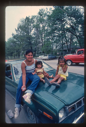 Oglala Sioux Native American family