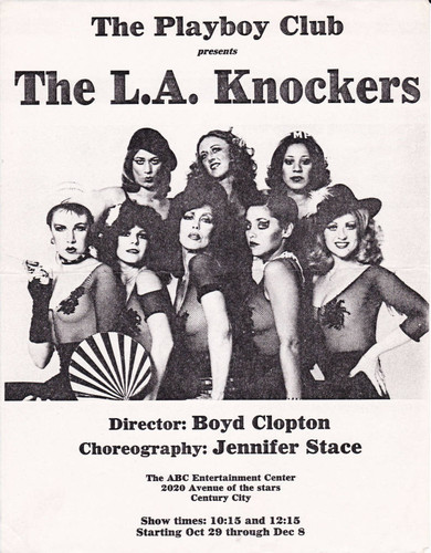 The Playboy Club presents the LA Knockers