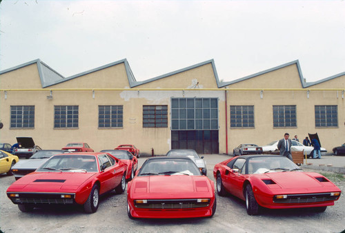 Ferrari factory backyard