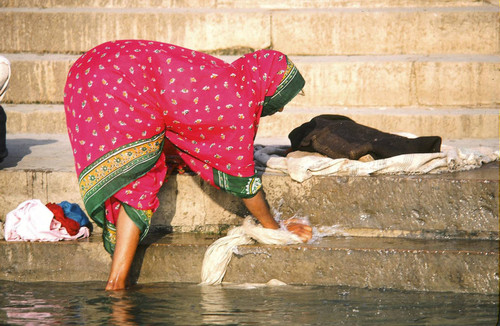 Washing clothes