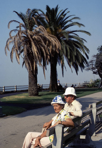 Retired English couple