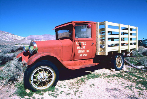 Rhyolite ghost town