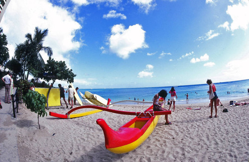 Waikiki beach