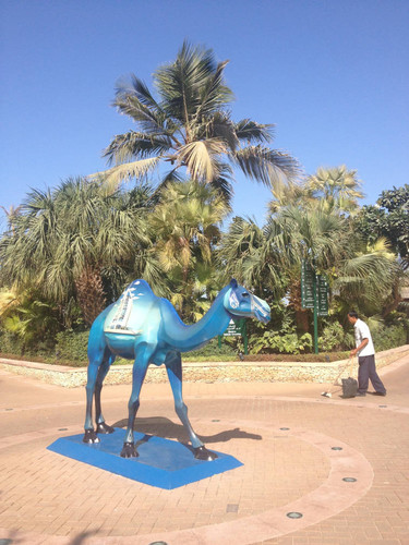 Camel sculpture